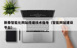 丹阳新泰智能化网站搭建技术指导（智能网站建设平台）